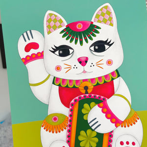 Lucky Cat Print