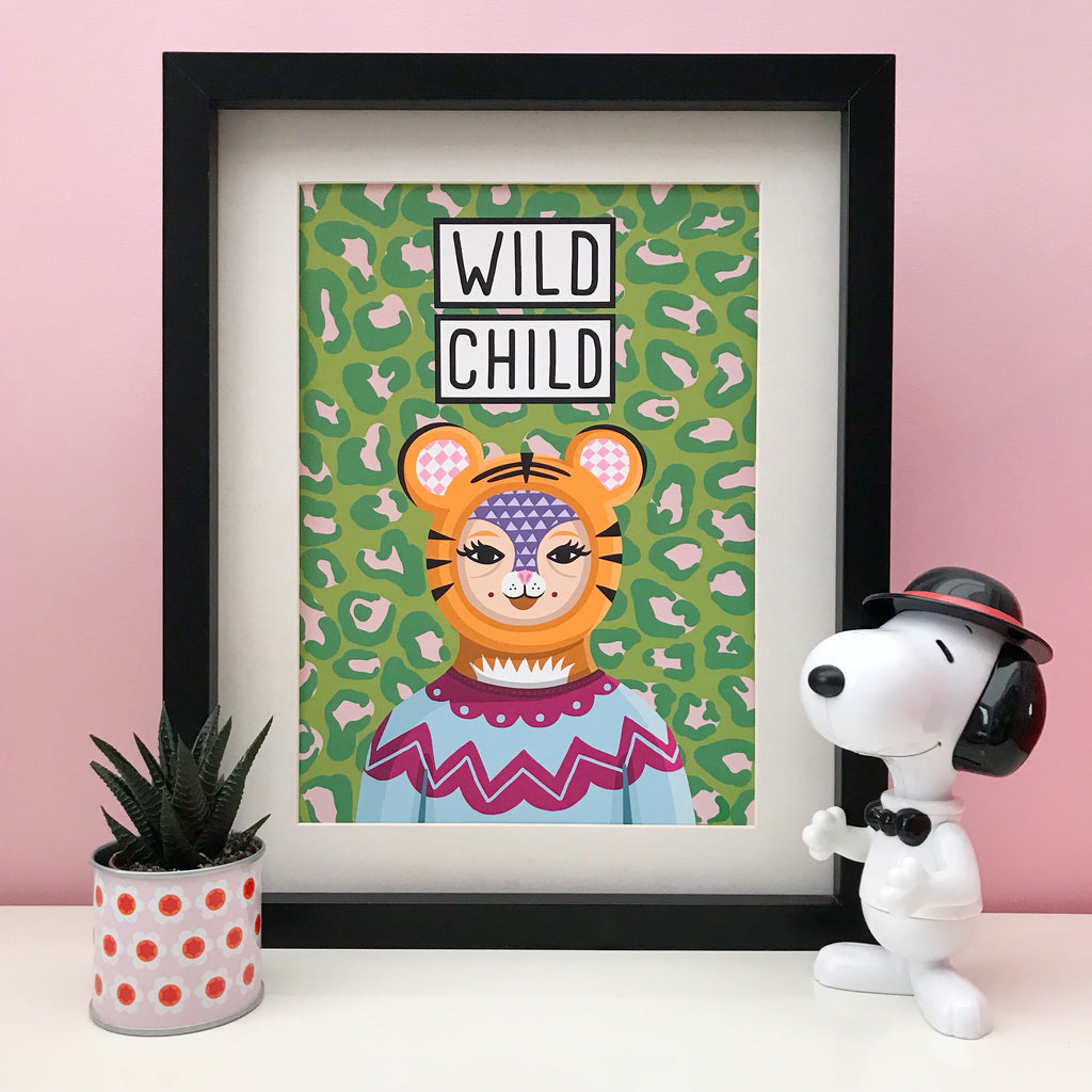SALE Wild Child Print