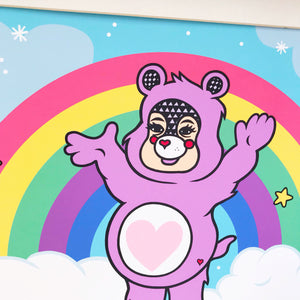 SALE Rainbow Bear Print