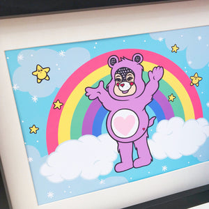 SALE Rainbow Bear Print