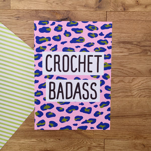 Crochet Badass Print