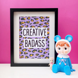 Creative Badass Print