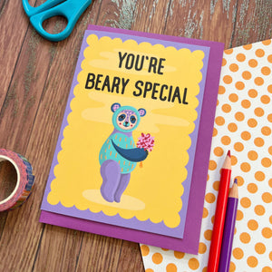You Are Beary Special Panda Card