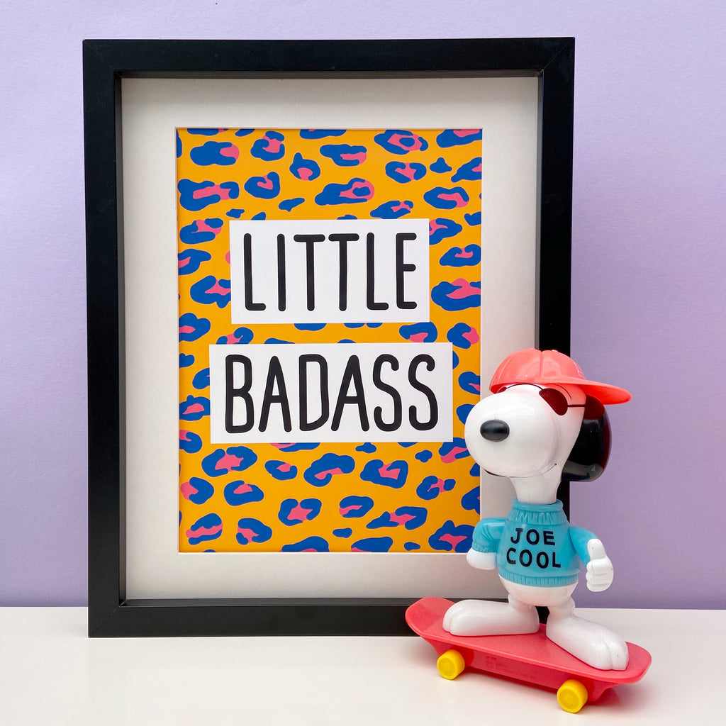 SALE Little Badass Print