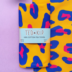 Leopard Print Tea Towel