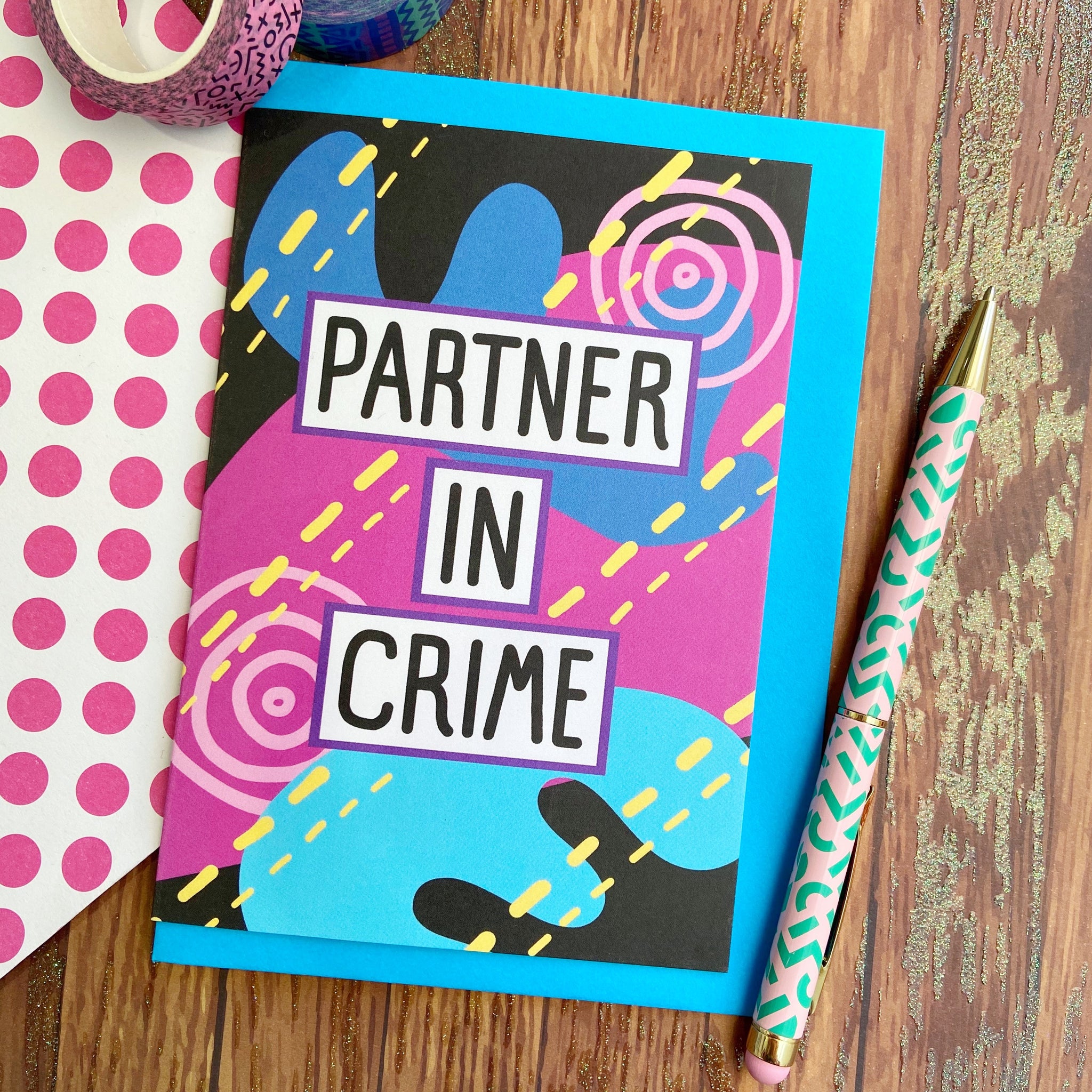 SALE Partner In Crime Card