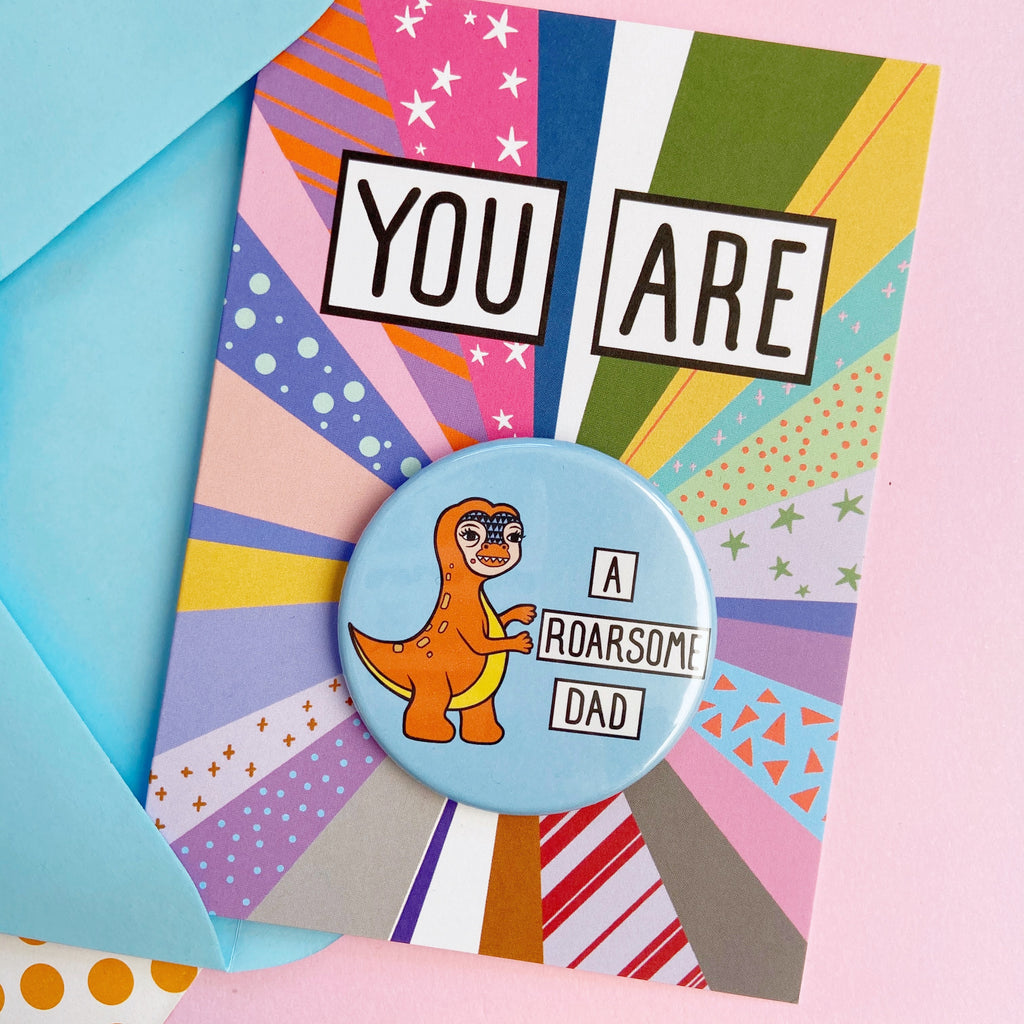 You Are A Roarsome Dad Card