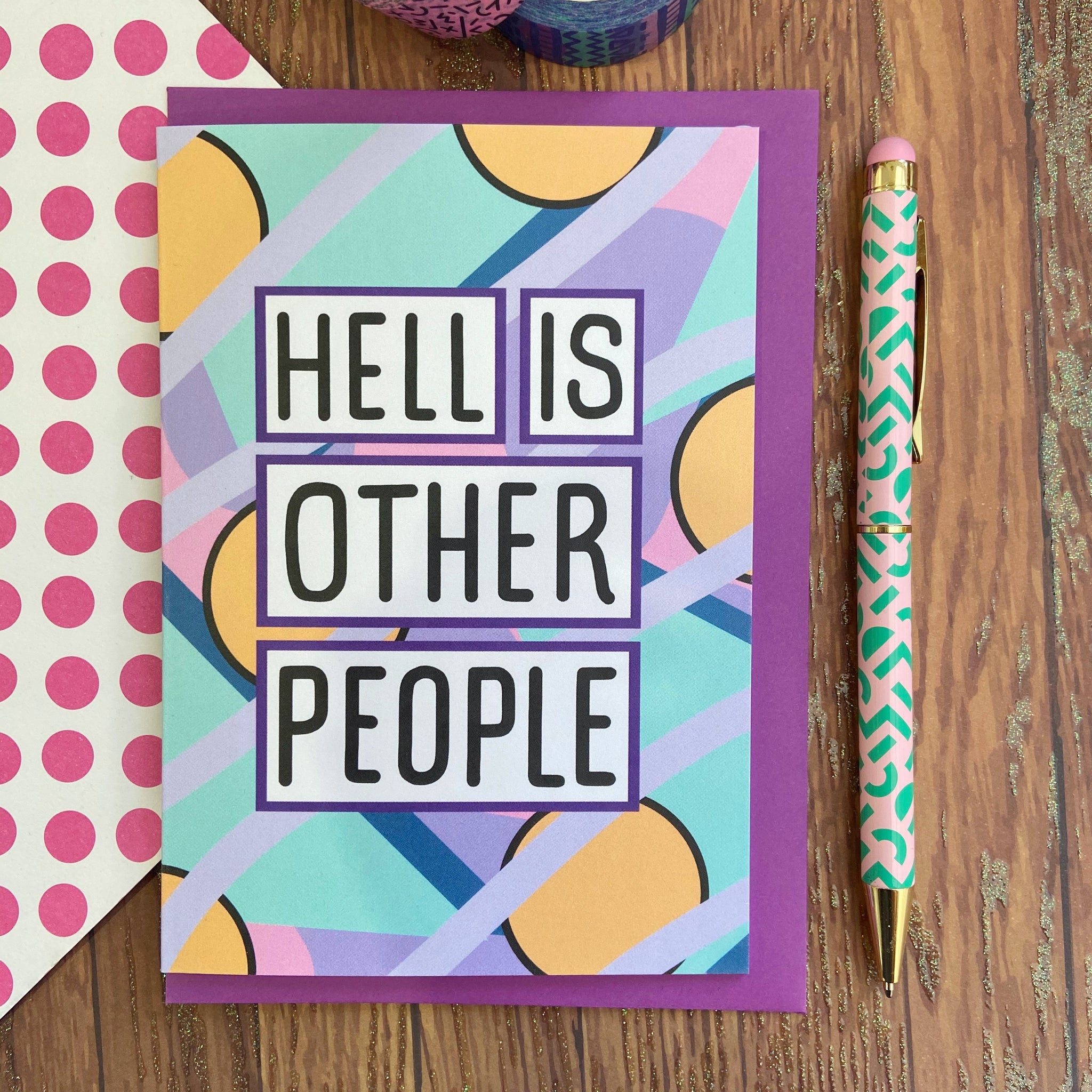 Hell Is Other People Card