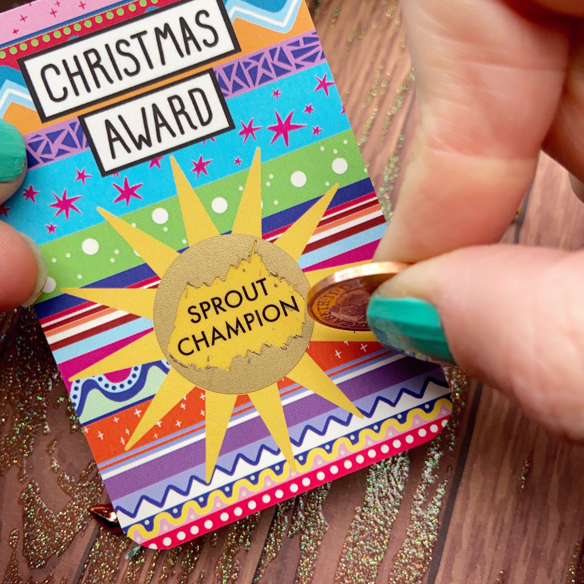 Christmas Award Scratch Cards