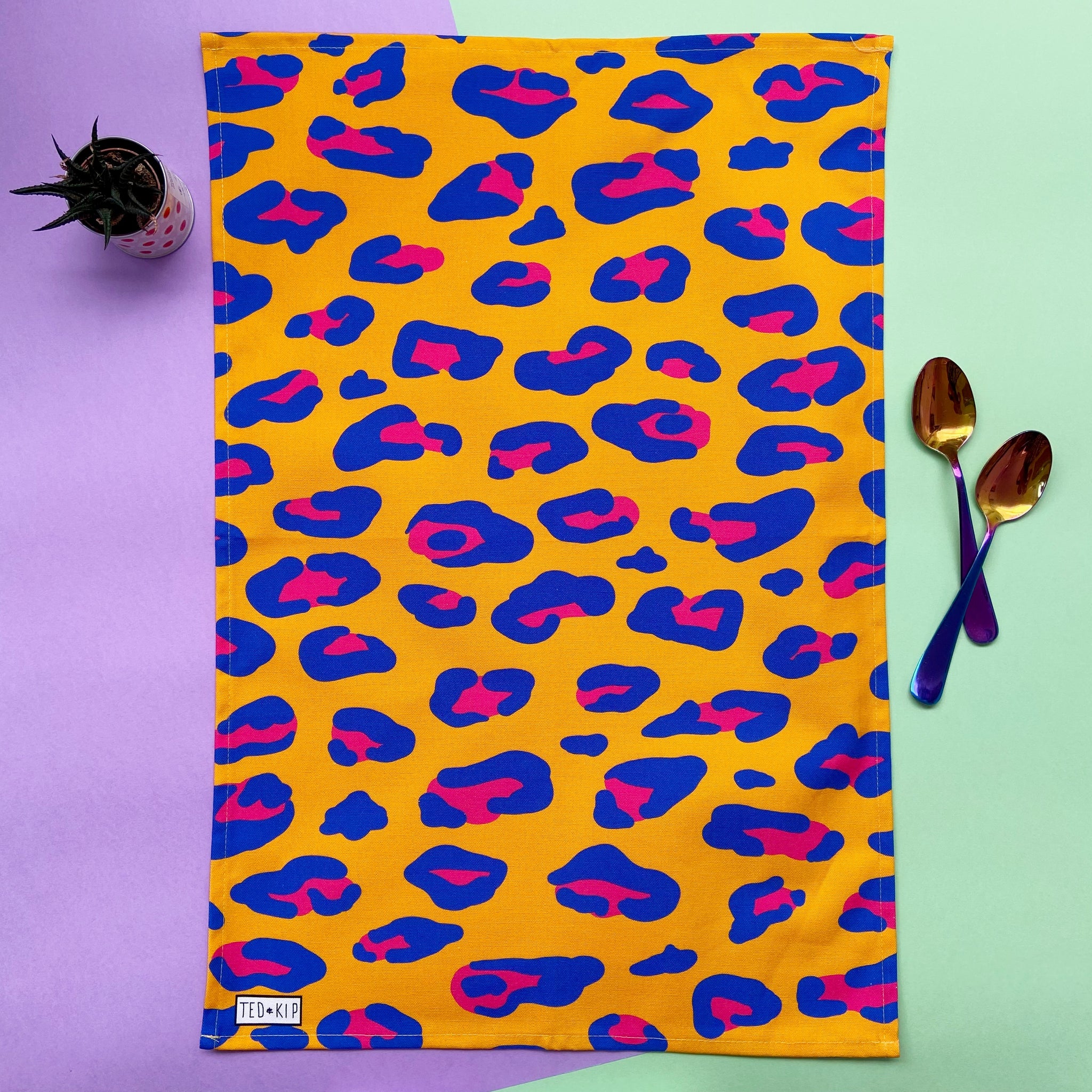 Leopard Print Tea Towel