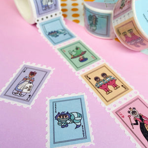 Alice In Wonderland Stamp Washi Tape