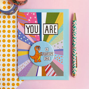 SALE You Are A Roarsome Dad Card