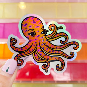 Octopus Vinyl Sticker